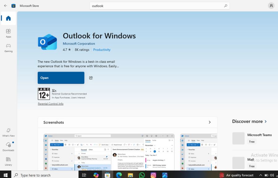 open-outlook